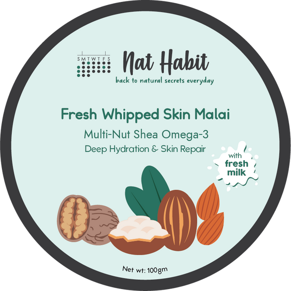 Multi-Nut Shea Omega-3 Malai <br><i>for dry & sensitive skin | 48 HR moisture</i>