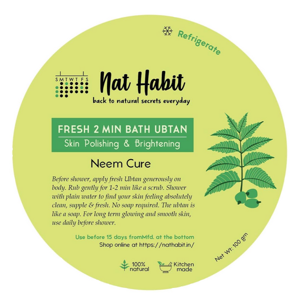 Neem Cure Bath Ubtan <br><i>Skin Polishing & Brightening</i>